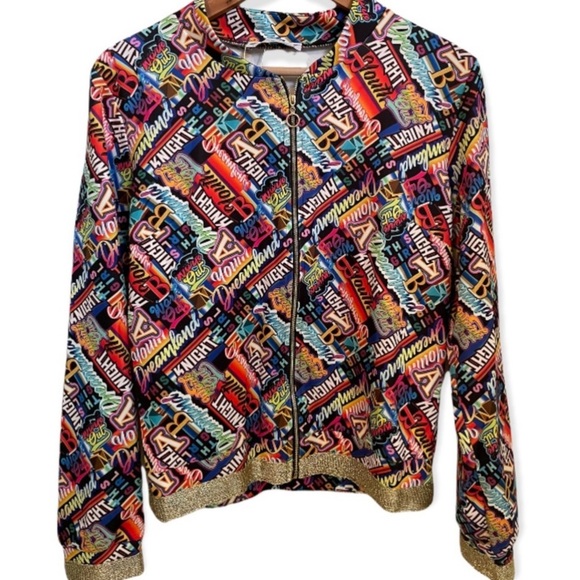 ANNA KAY GALA BOMBER JACKET SIZE 4 - Picture 3 of 13